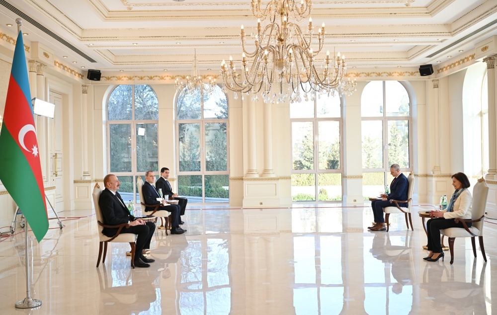 Armenia's baseless claims about alleged closure of Lachin-Khankendi road – totally false, nonsense, President Ilham Aliyev says