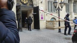 Diplomats of Iranian Embassy in Baku leave building (PHOTO/VIDEO)