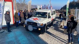 ICRC convoy passes freely along Azerbaijan's Lachin-Khankendi road (PHOTO)