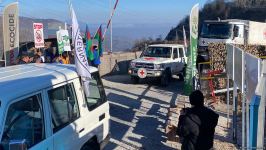 ICRC convoy passes freely along Azerbaijan's Lachin-Khankendi road (PHOTO)