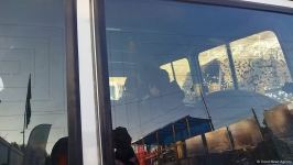 Seven ICRC vehicles drive freely along Azerbaijan's Lachin-Khankendi road (PHOTO)