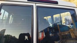 Seven ICRC vehicles drive freely along Azerbaijan's Lachin-Khankendi road (PHOTO)