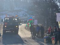 More vehicles of Russian peacekeepers pass freely along Azerbaijan's Lachin-Khankendi road (PHOTO)