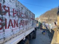 More vehicles of Russian peacekeepers pass freely along Azerbaijan's Lachin-Khankendi road (PHOTO)