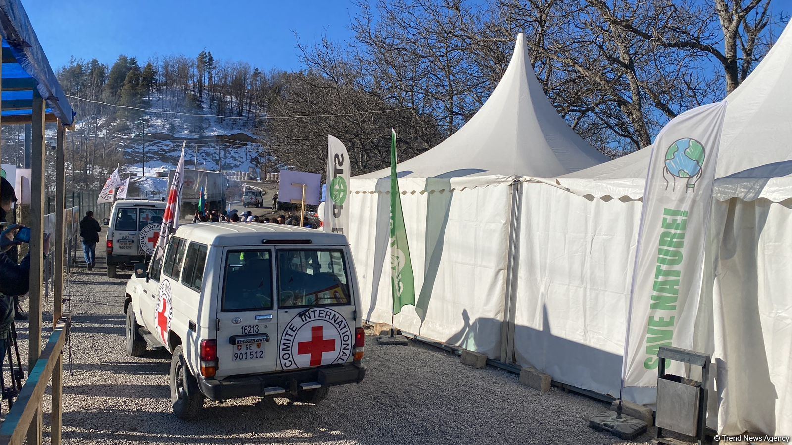 ICRC convoy passes freely along Azerbaijan's Lachin-Khankendi road (PHOTO)