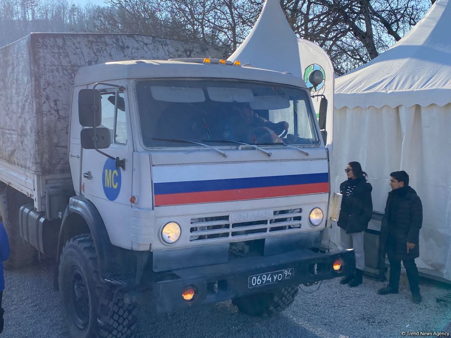 More vehicles of Russian peacekeepers pass freely along Azerbaijan's Lachin-Khankendi road (PHOTO)