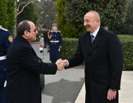 Official welcoming ceremony held for Egyptian President Abdelfattah El-Sisi (PHOTO/VIDEO)