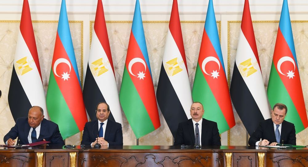 Azerbaijan, Egypt sign documents (PHOTO/VIDEO)