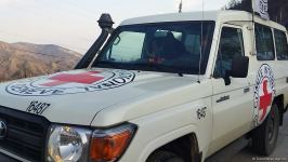 Seven ICRC vehicles drive freely along Azerbaijan's Lachin-Khankendi road (PHOTO)