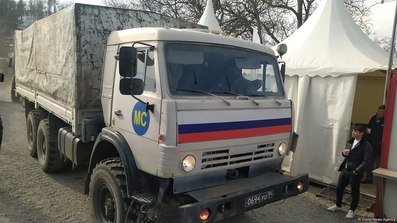 More vehicles of Russian peacekeepers pass freely along Azerbaijan's Lachin-Khankendi road (PHOTO)