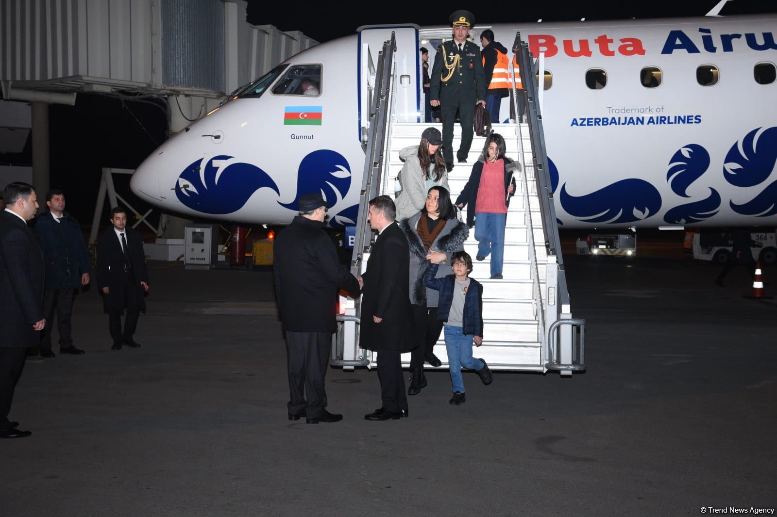 Employees of Azerbaijani Embassy in Iran in Baku (PHOTO)