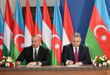 Azerbaijani-Hungarian documents signed in Budapest (PHOTO/VIDEO)