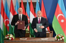 Azerbaijani-Hungarian documents signed in Budapest (PHOTO/VIDEO)