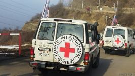 ICRC convoy passes freely along Azerbaijan's Lachin-Khankendi road (PHOTO)