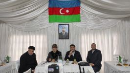 Azerbaijan holds farewell ceremony with head of security service at Azerbaijani Embassy in Iran (PHOTO/VIDEO)