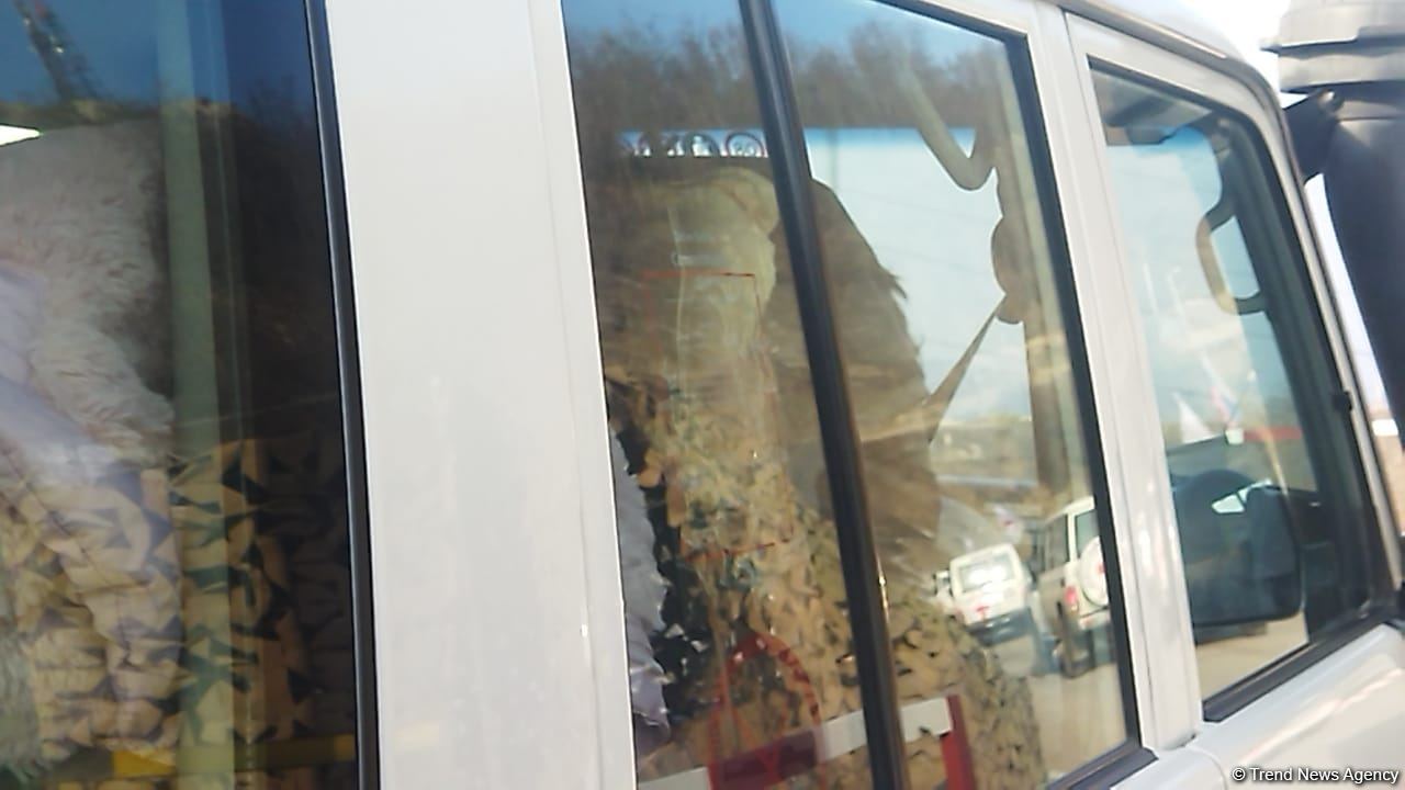 ICRC convoy passes freely along Azerbaijan's Lachin-Khankendi road (PHOTO)
