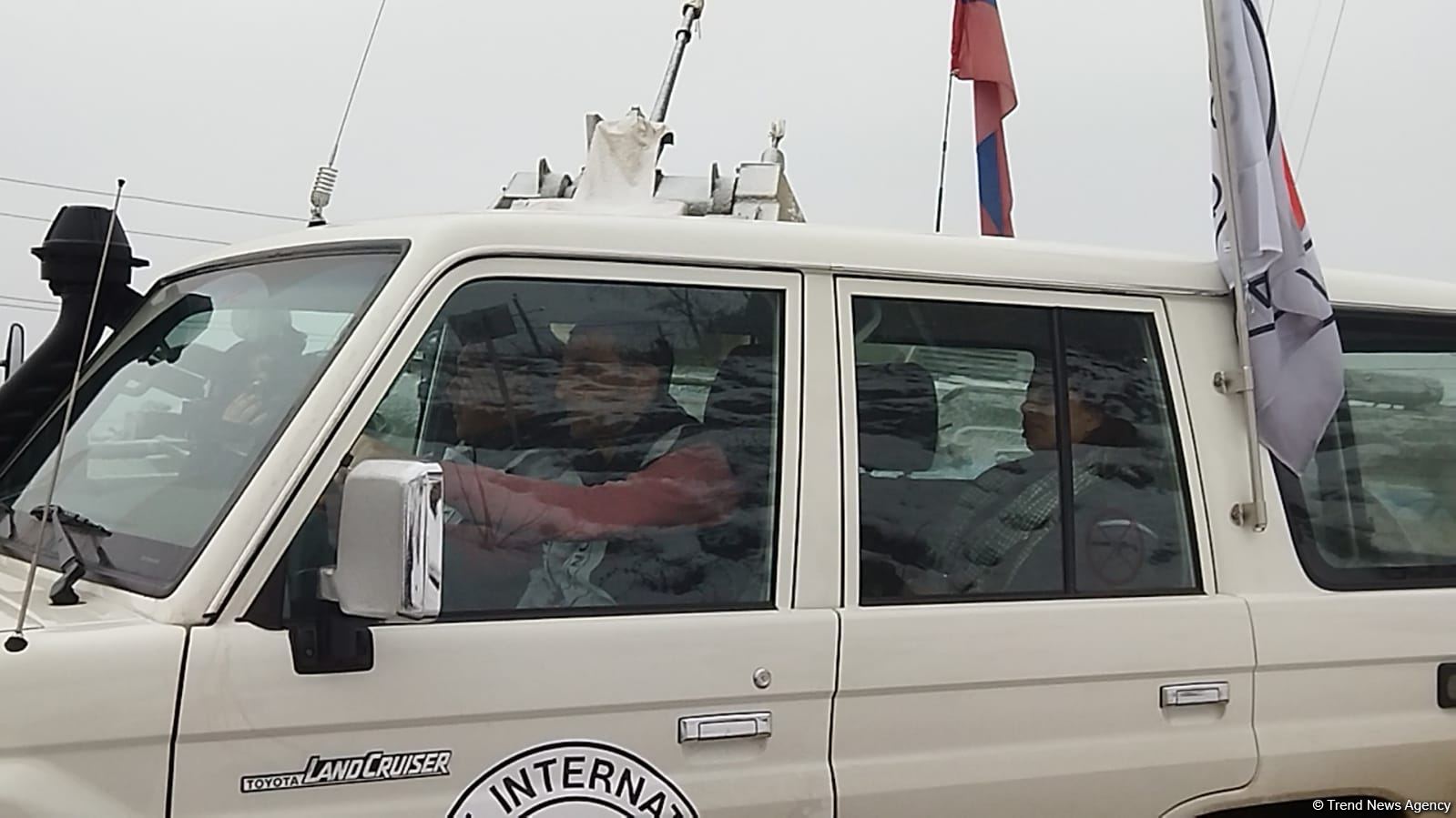 ICRC convoy passes freely along Azerbaijan's Lachin-Khankendi road (PHOTO)