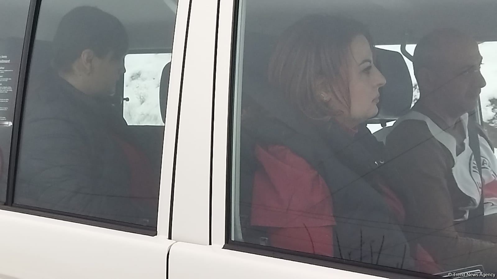 ICRC convoy passes freely along Azerbaijan's Lachin-Khankendi road (PHOTO)
