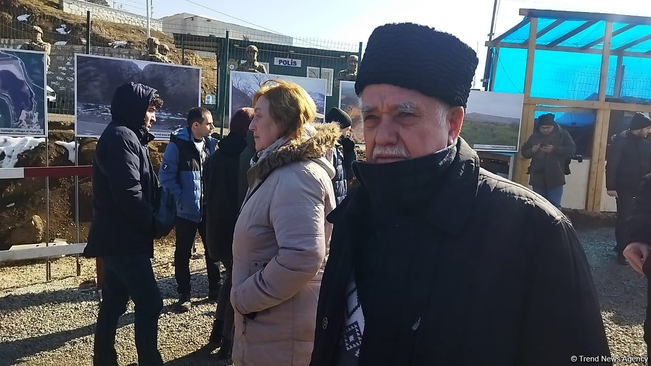 Russian Community of Azerbaijan, Russian Youth Association join peaceful protest on Lachin-Khankendi road (PHOTO)