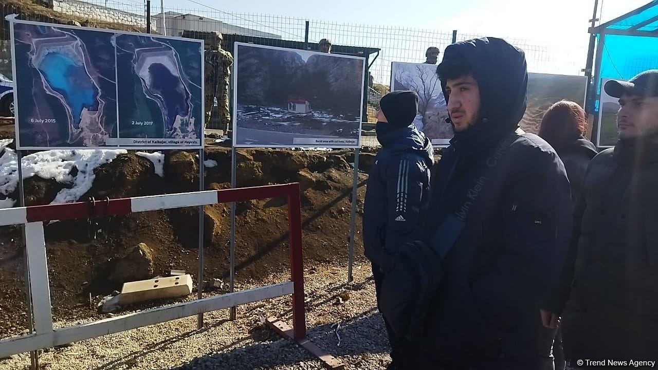 Russian Community of Azerbaijan, Russian Youth Association join peaceful protest on Lachin-Khankendi road (PHOTO)
