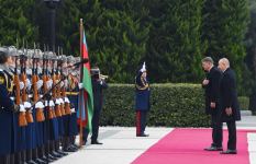 Official welcoming ceremony held for President of Romania (PHOTO/VIDEO)