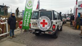 ICRC convoy passes freely along Azerbaijan's Lachin-Khankendi road (PHOTO)
