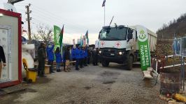 ICRC convoy passes freely along Azerbaijan's Lachin-Khankendi road (PHOTO)