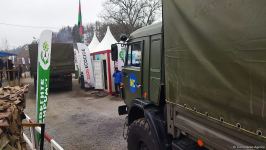 Convoy of Russian peacekeepers passes freely along Azerbaijan's Lachin-Khankendi road (PHOTO)
