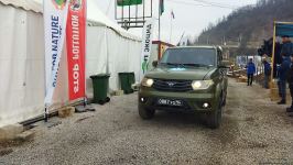 Convoy of Russian peacekeepers passes freely along Azerbaijan's Lachin-Khankendi road (PHOTO)
