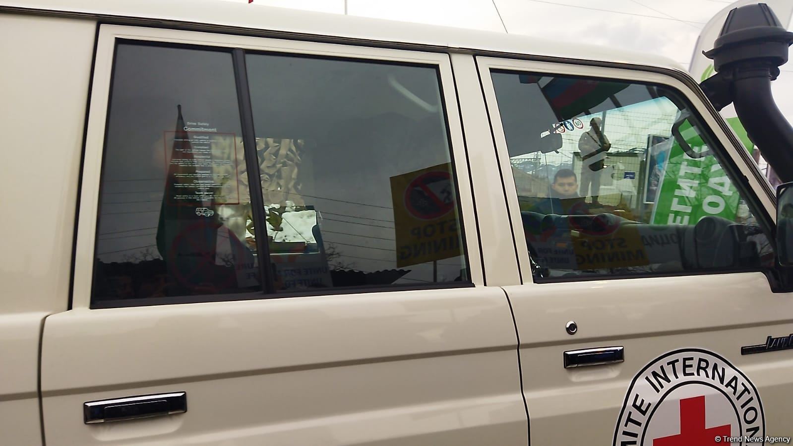 ICRC convoy passes freely along Azerbaijan's Lachin-Khankendi road (PHOTO)