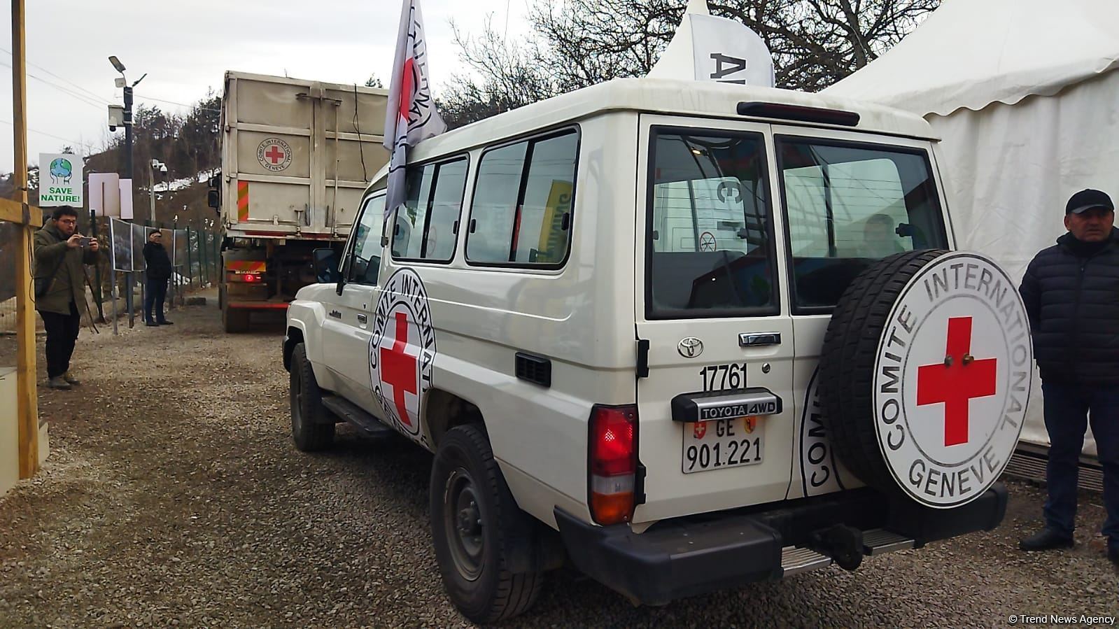 ICRC convoy passes freely along Azerbaijan's Lachin-Khankendi road (PHOTO)