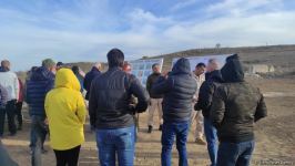 World-famous travelers arrive in Azerbaijan's Fuzuli, observe demining process (PHOTO)
