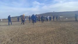 World-famous travelers arrive in Azerbaijan's Fuzuli, observe demining process (PHOTO)