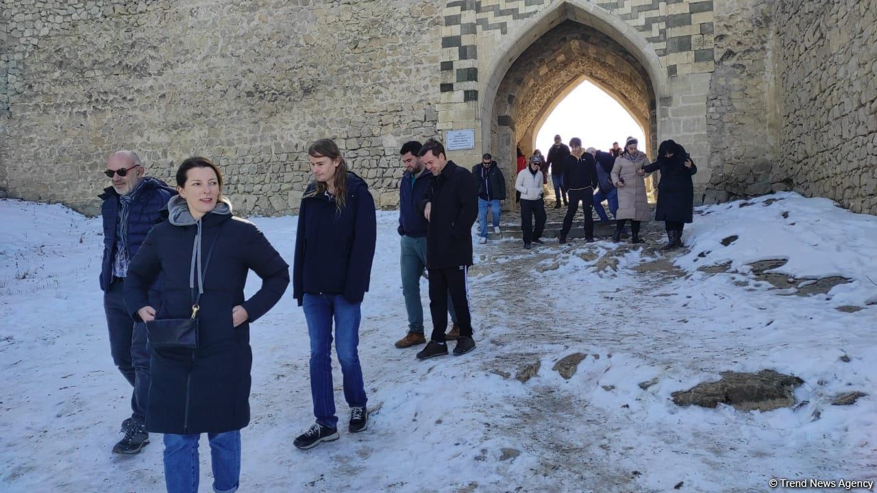 World-famous travelers visit Shusha fortress in Azerbaijan (PHOTO)