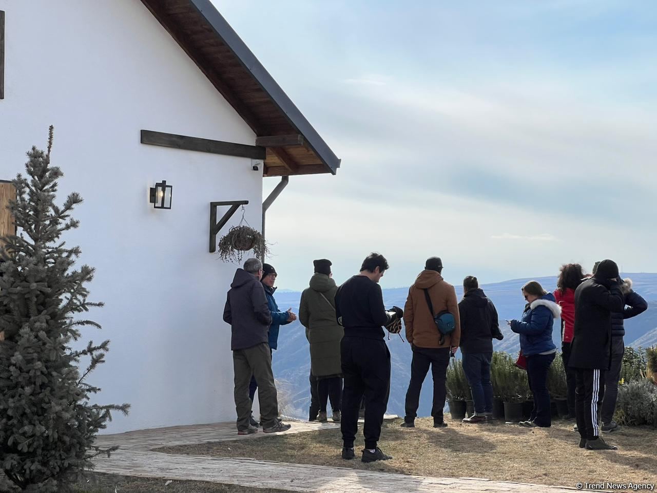 International travelers visit Azerbaijan's Lachin (PHOTO/VIDEO)
