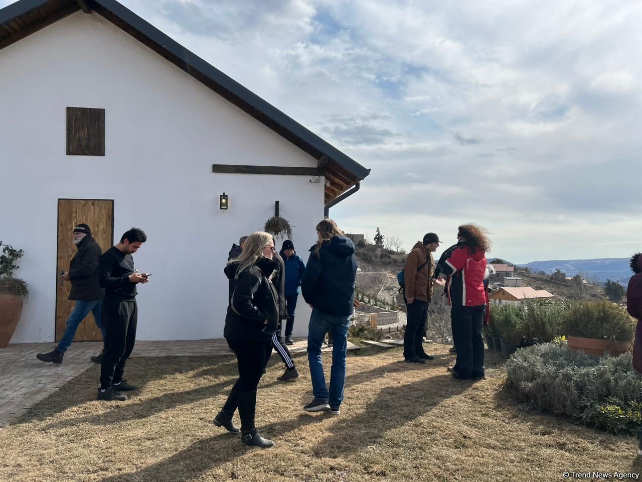 International travelers visit Azerbaijan's Lachin (PHOTO/VIDEO)