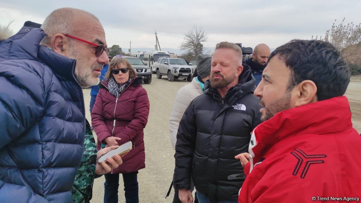 Foreign travelers get acquainted with culture of Azerbaijan's Aghdam (PHOTO)