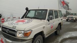 ICRC convoy moves freely along Azerbaijan's Lachin-Khankendi road (PHOTO)
