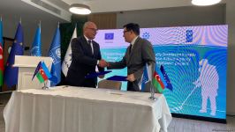 Azerbaijan joins forces with EU, UNDP to speed up de-mining of its liberated lands (PHOTO)