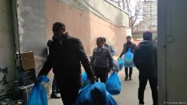 Azerbaijani citizens collecting humanitarian aid for quake-affected people in fraternal Türkiye (PHOTO/VIDEO)