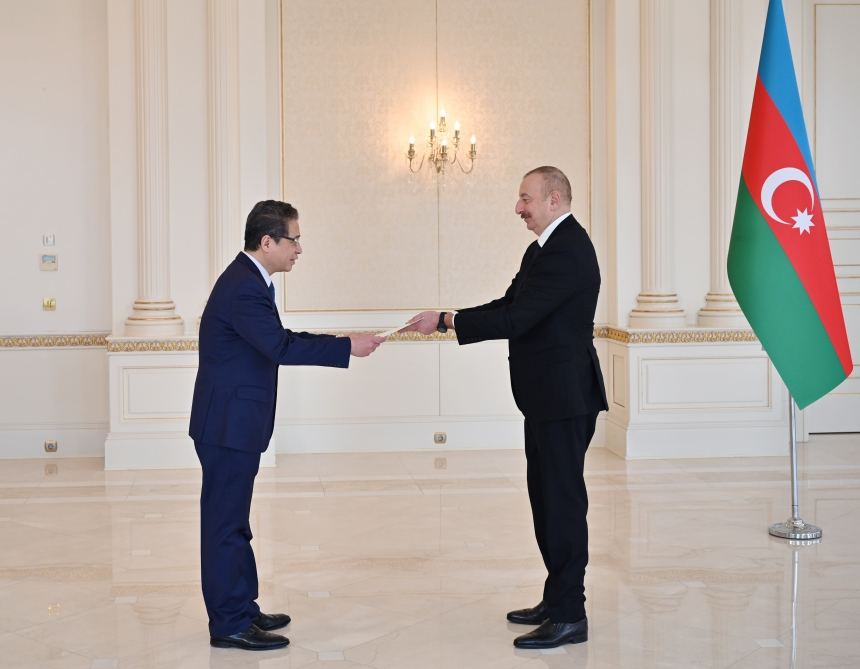 President Ilham Aliyev receives credentials of new ambassador of Vietnam to Azerbaijan (PHOTO)