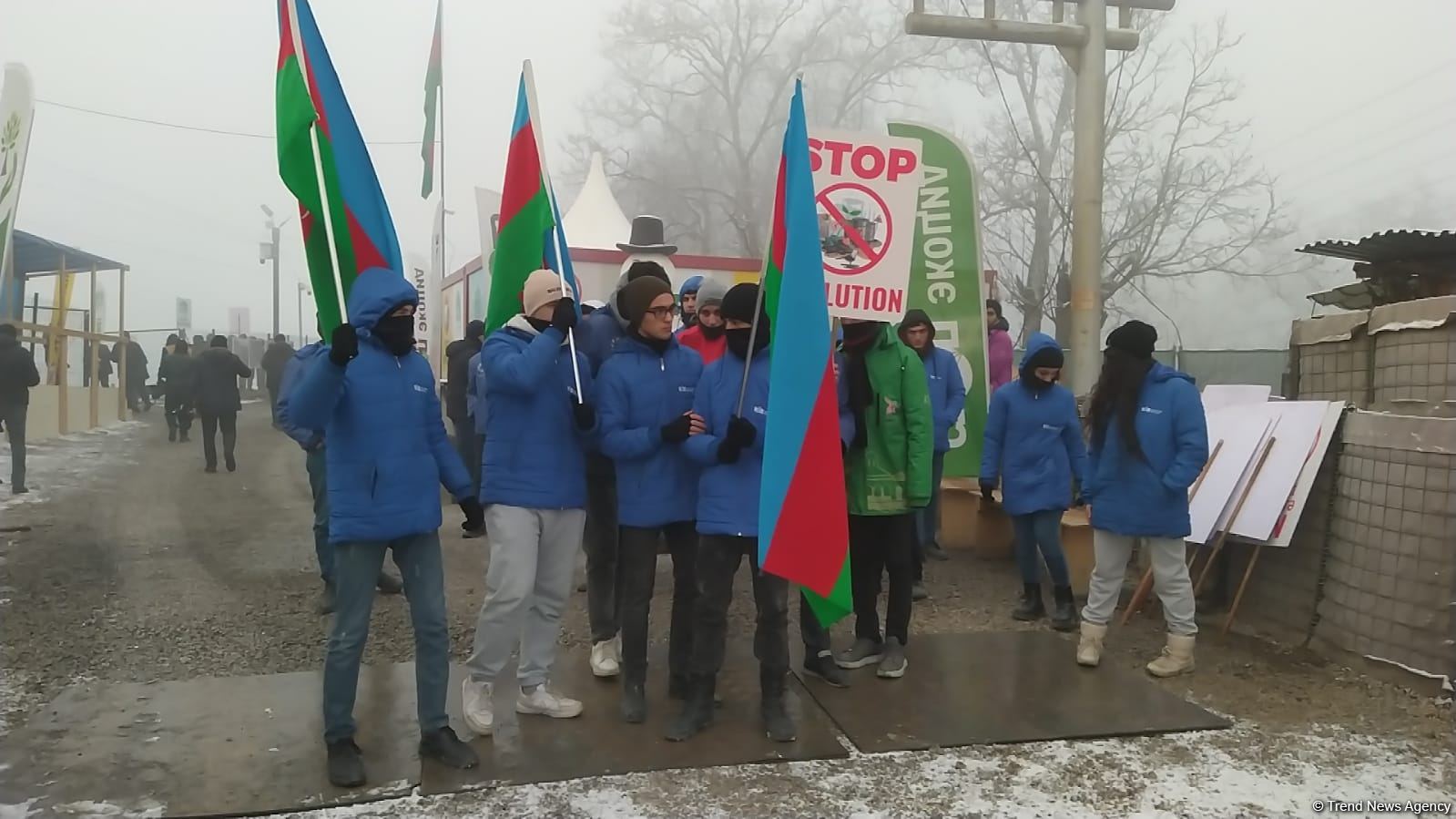 ICRC convoy moves freely along Azerbaijan's Lachin-Khankendi road (PHOTO)