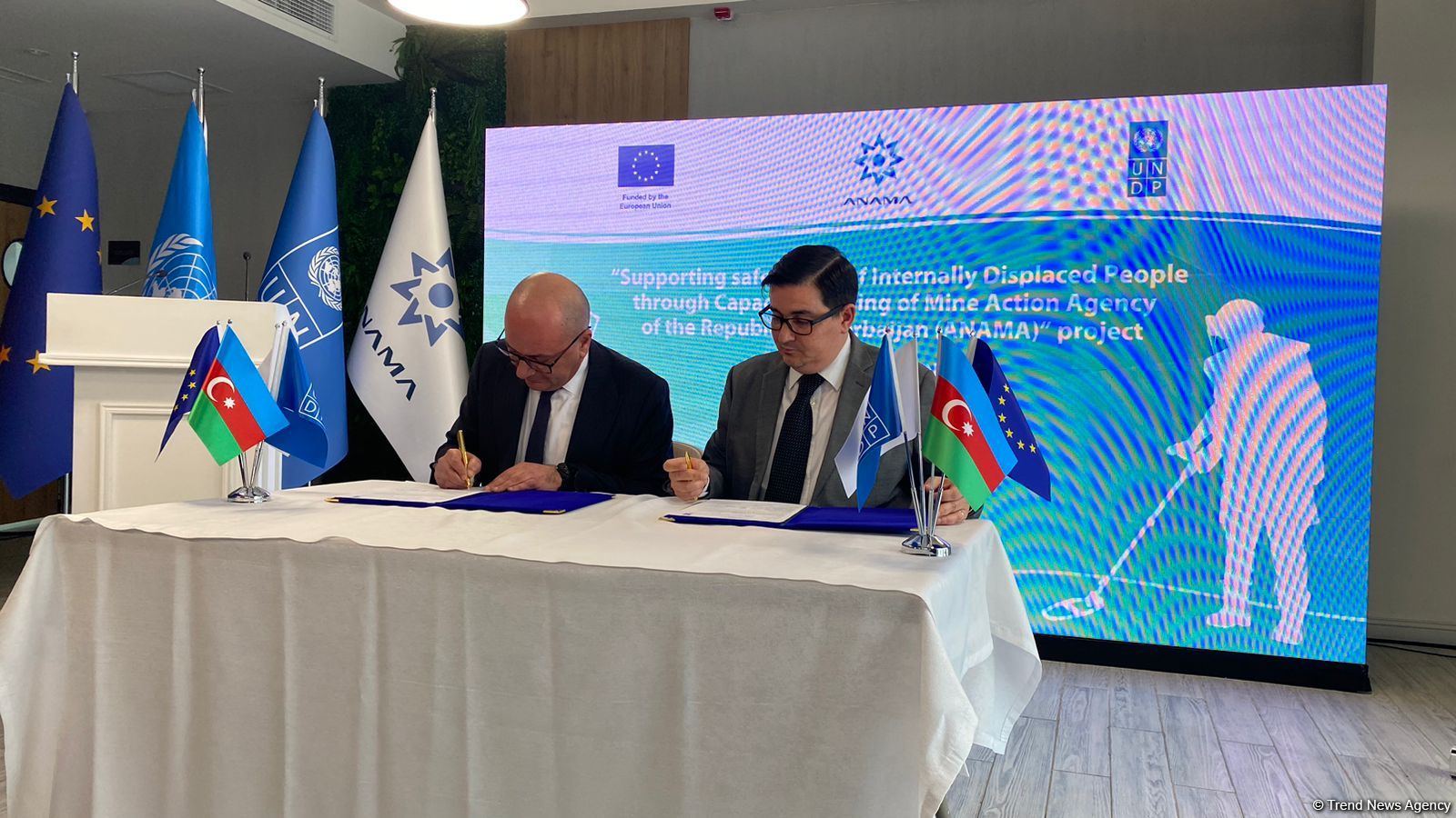Azerbaijan joins forces with EU, UNDP to speed up de-mining of its liberated lands (PHOTO)
