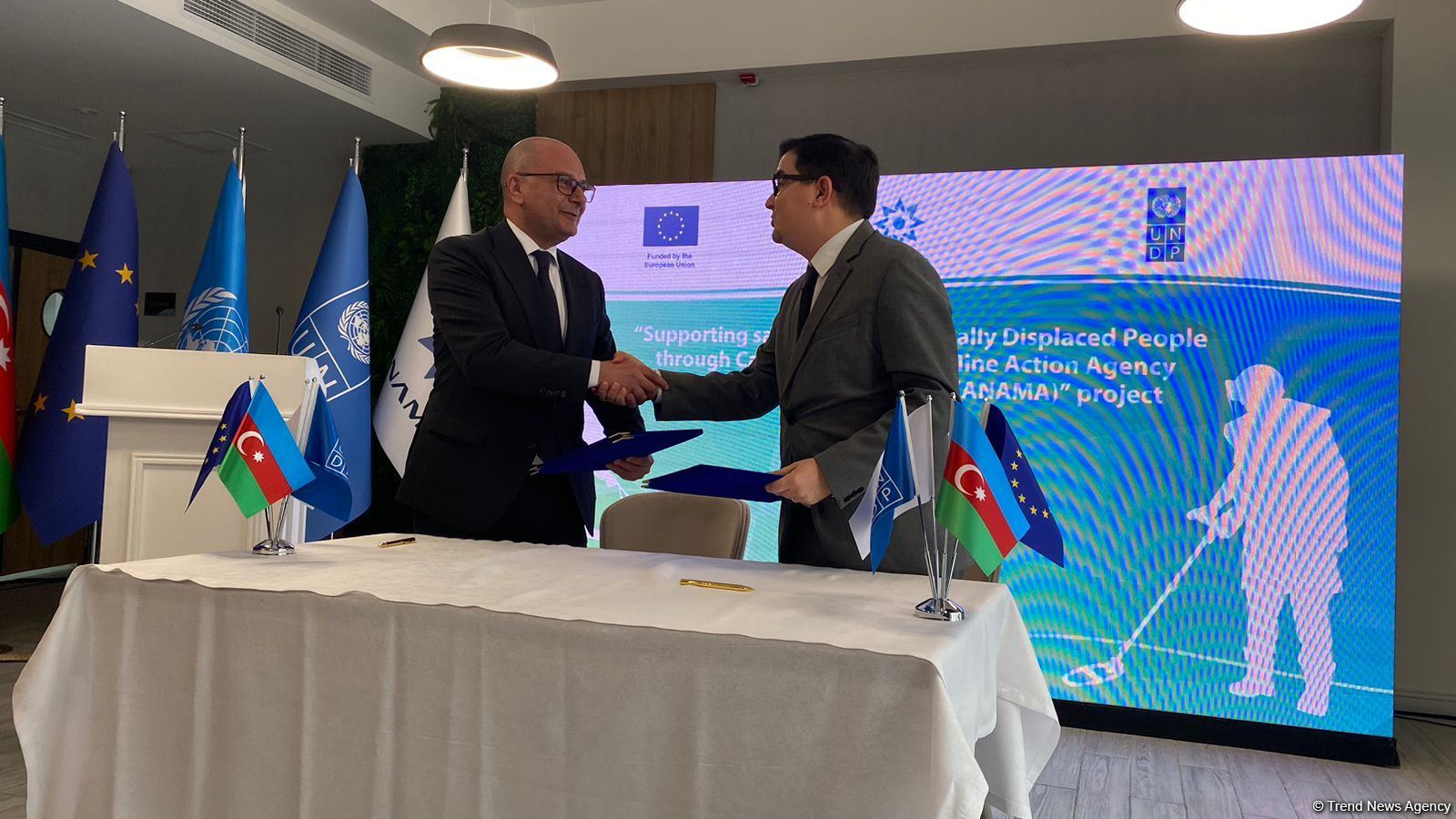 Azerbaijan joins forces with EU, UNDP to speed up de-mining of its liberated lands (PHOTO)