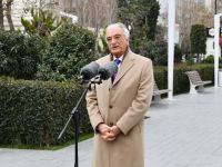 President Ilham Aliyev takes part in unveiling of monument to outstanding composer Tofig Guliyev (PHOTO)