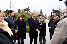 President Ilham Aliyev takes part in unveiling of monument to outstanding composer Tofig Guliyev (PHOTO)