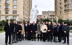 President Ilham Aliyev takes part in unveiling of monument to outstanding composer Tofig Guliyev (PHOTO)