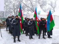 Peaceful protest of Azerbaijani eco-activists continues on Lachin-Khankendi road (PHOTO)