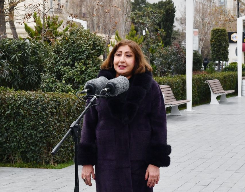 President Ilham Aliyev takes part in unveiling of monument to outstanding composer Tofig Guliyev (PHOTO)