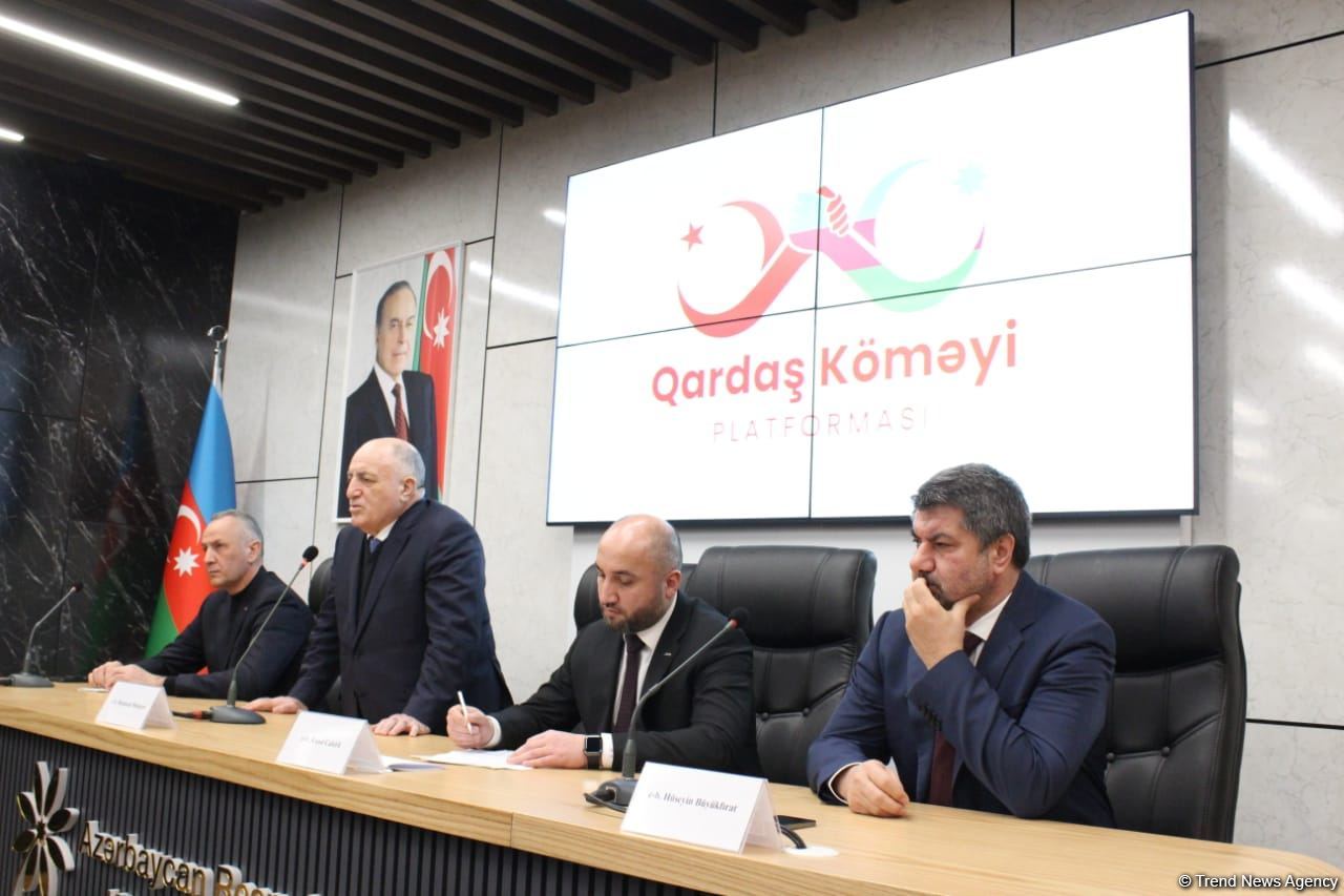 "Fraternal Aid" platform dispatches trucks with humanitarian aid to quake-hit Türkiye (PHOTO)